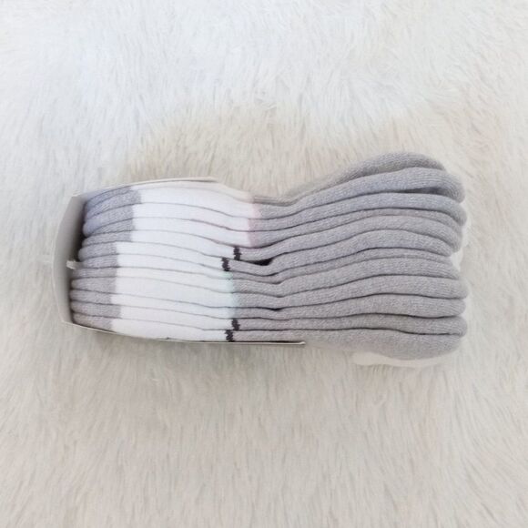 Women's 6pk All in Motion No Show Socks - Size 4-10 (Multi)- NEW!!! - Picture 4 of 4